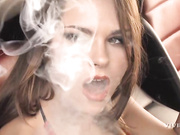 Meggan Malone - Suck it and smoking