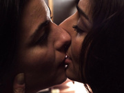 Elena longest lesbian kiss into movie