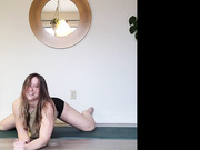 Flexiyogi420 naked yoga and tease