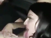 Cam Girl Gets Eaten Out In Car