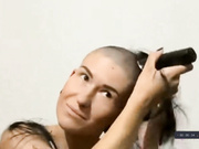 sexy ladies shave heads smooth bald