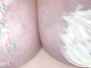 Alpharoyalthighness frosting titties