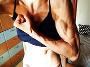 Shredded Ioanna Chardaki And Her Legendary Biceps Veins