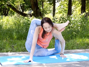 Yoga Sister Extreme Yoga Poses Double (Deep) Buddhasana