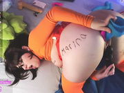 pepperxminthe 17.10.2022 velma cosplay squirt show pt2