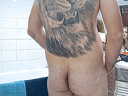 RLC Martina and Alberto guests dildo in bathroom