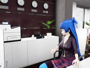 [Breast Expansion] Stocking's Office Job