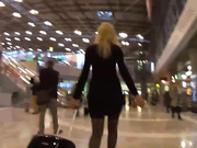 Miss Mia German whore cumwalk through airport