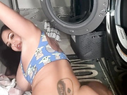 Ava Addams - Laundry Dildo Ride
