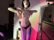 your_honeymoon fetish outfit dance w riding crop spanks